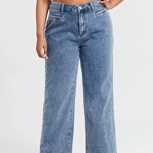 Jeans with stars on back